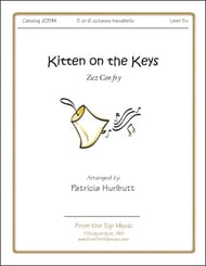 Kitten On the Keys Handbell sheet music cover Thumbnail